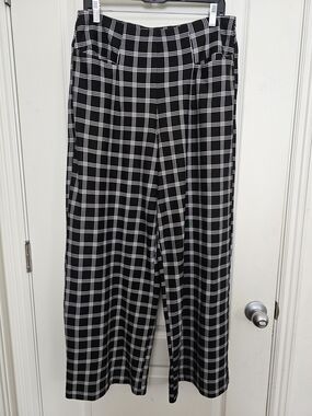 Studio By Torrid 0R Black & White Plaid Pants